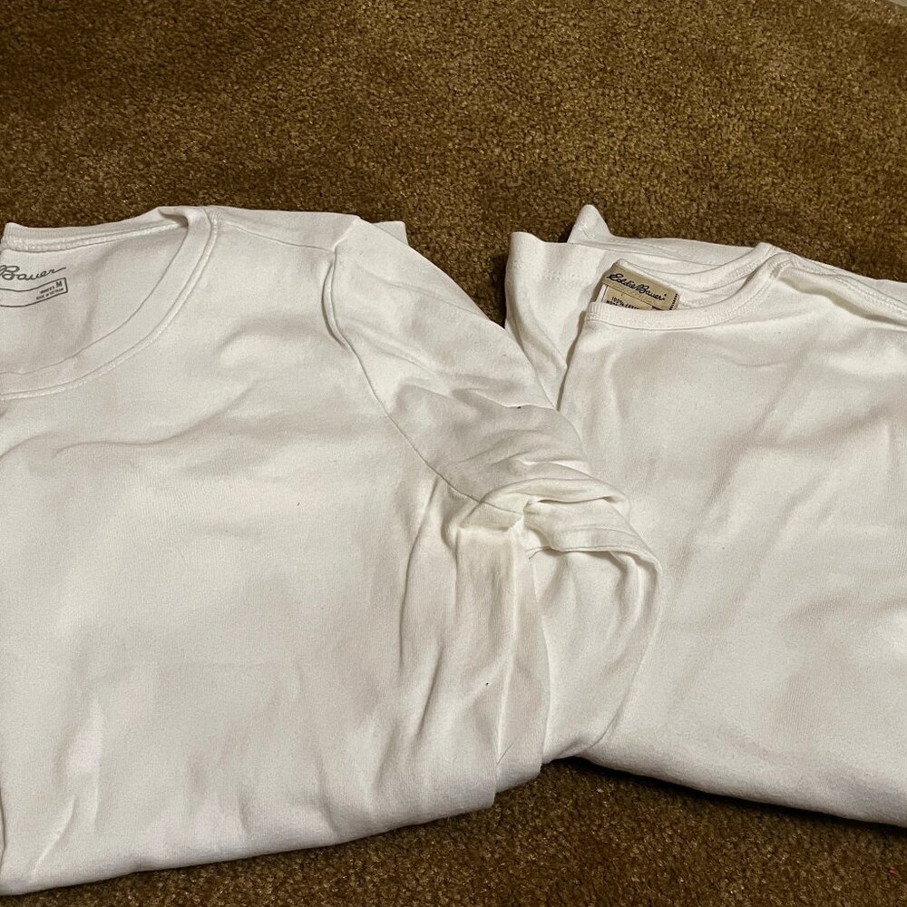 Lot of 2 Eddie Bauer long-sleeved shirts